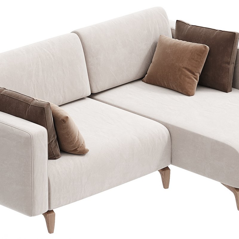 Lieri Corner Sofa Barhat Mint - Image 2