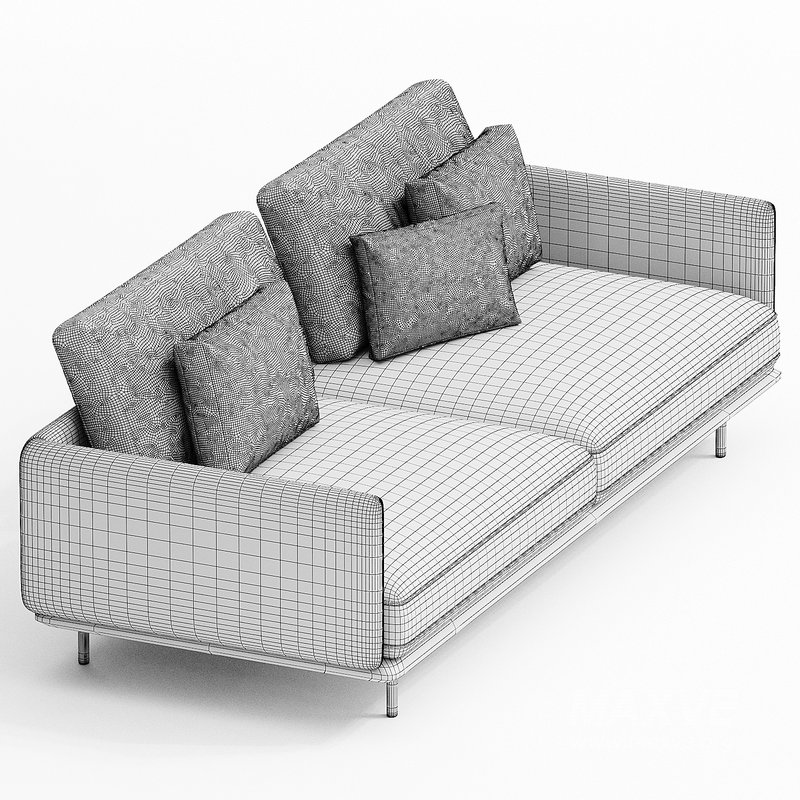 ROLF BENZ 536 LIV SMART Fabric sofa By Rolf Benz - Image 3