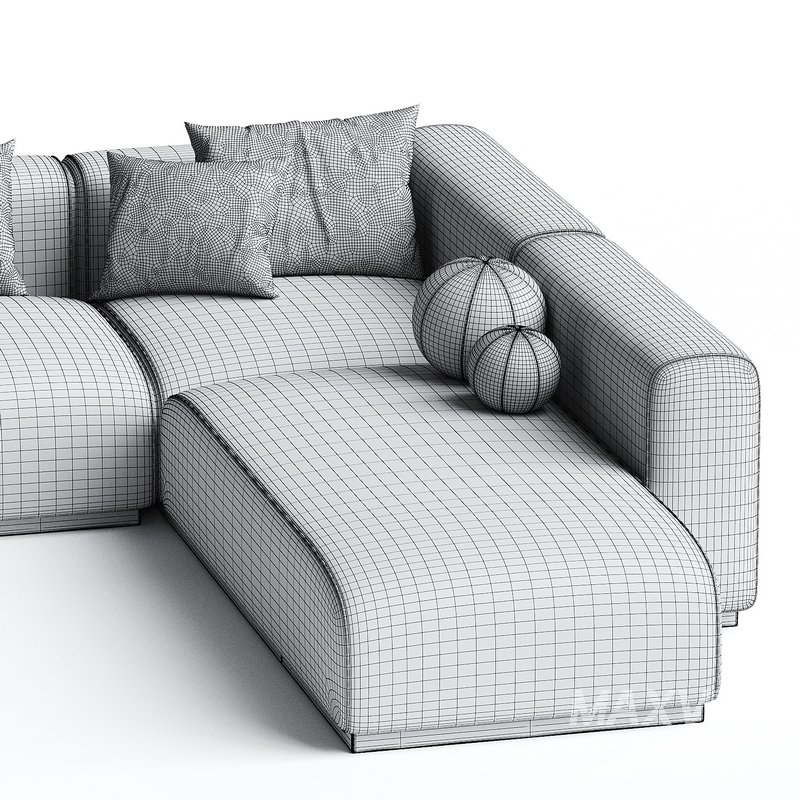 MAHE Sectional sofa By Braid - Image 3