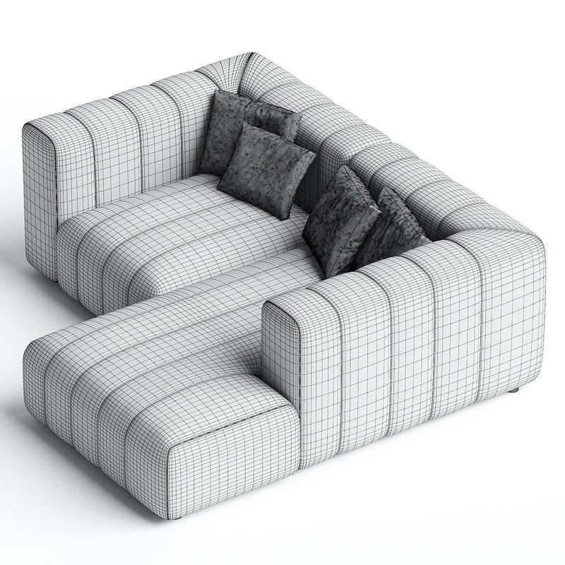 Langham Channeled 2 Piece RAF Sectional, Napa Sandstone - Image 3