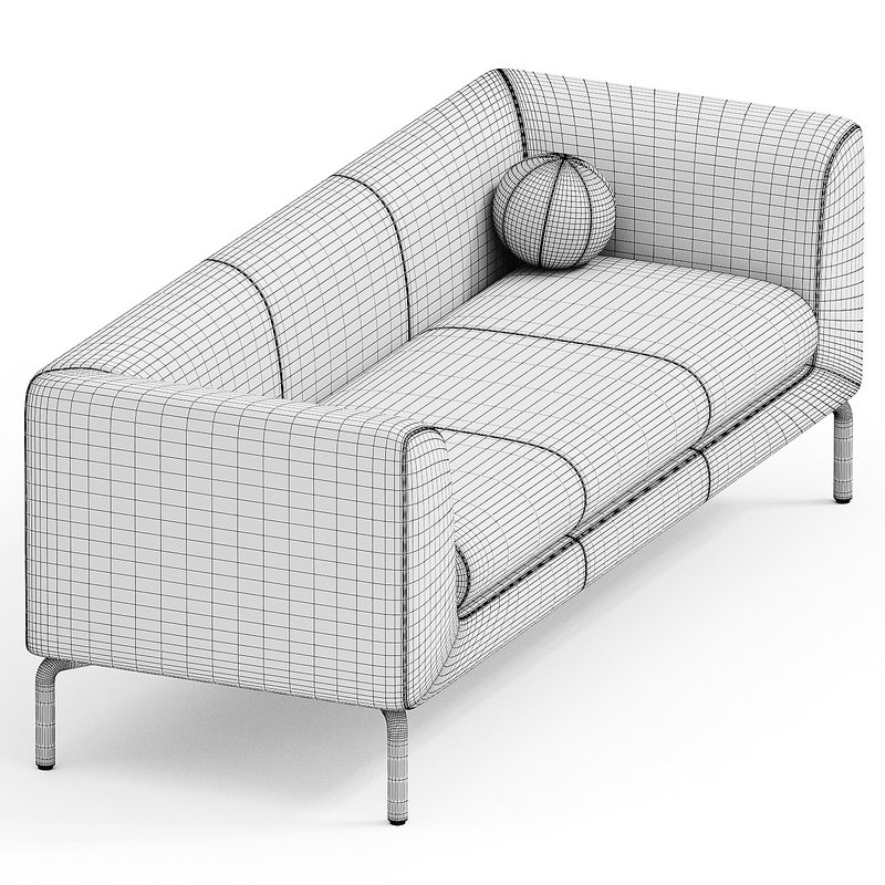 ALIAS AS 3 seater sofa By VAGHI - Image 3