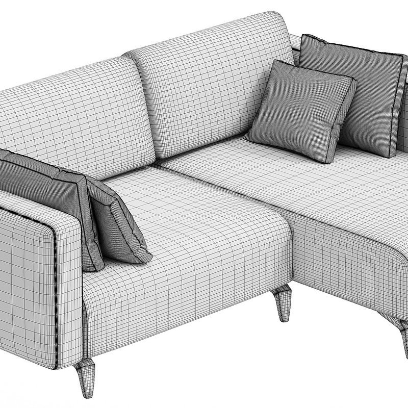 Lieri Corner Sofa Barhat Mint - Image 3