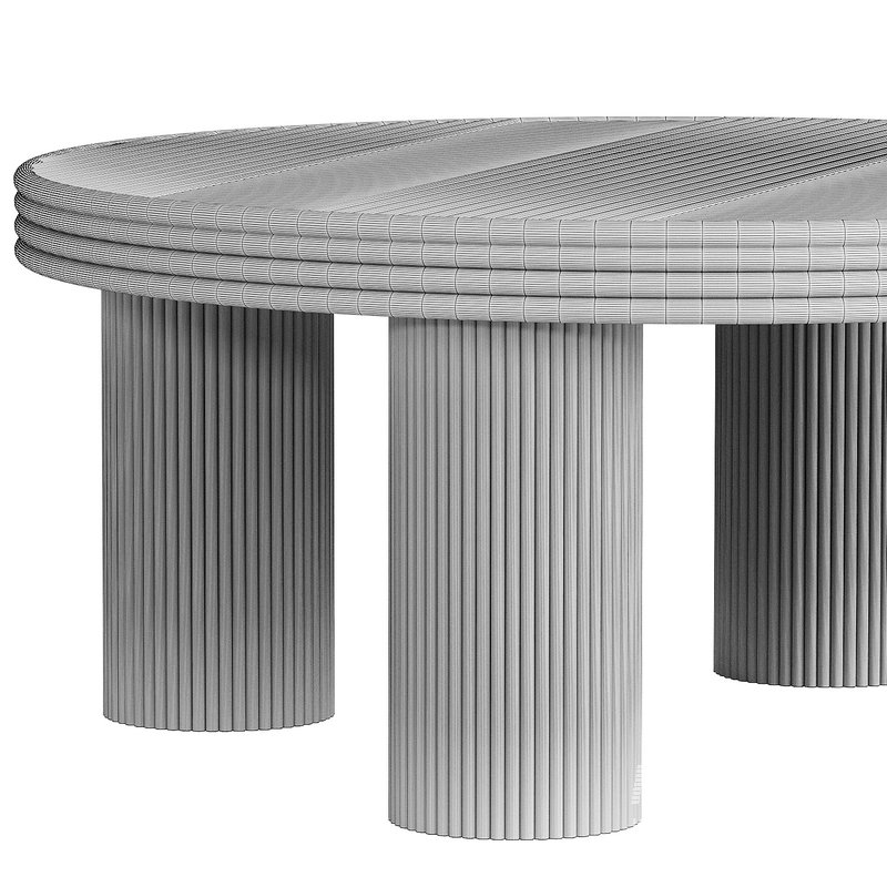Hazel Pencil Reed Coffee Table - Image 2