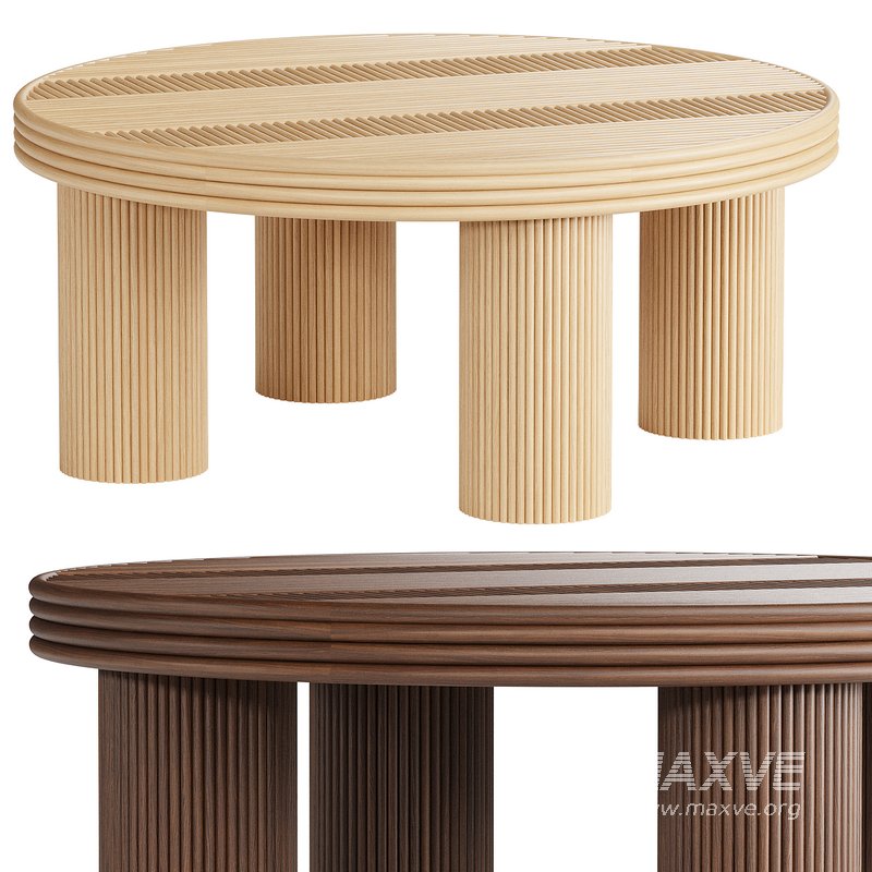 Hazel Pencil Reed Coffee Table - Image 3