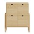 Lubin Storage Chest of drawers in solid teak - Thumbnail 1