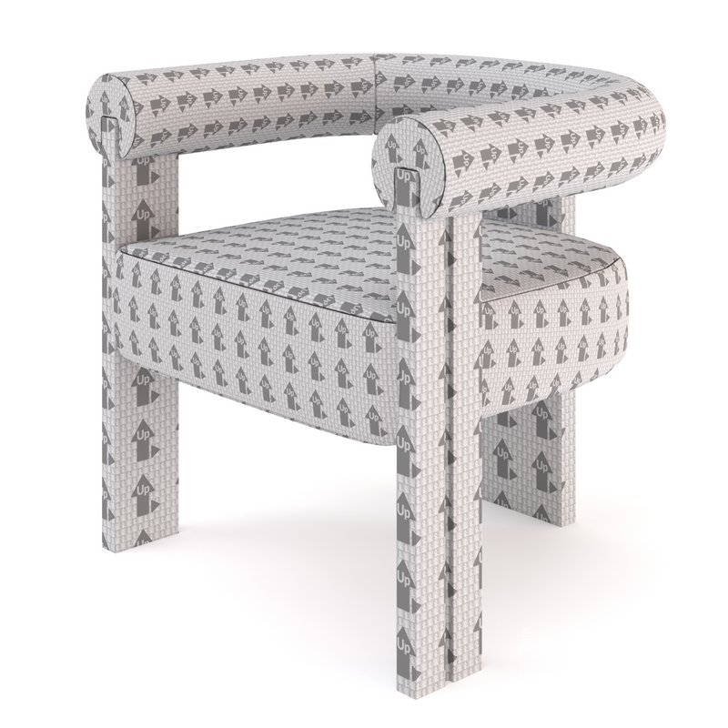 Percy Dining chair Boucle cream - Image 5