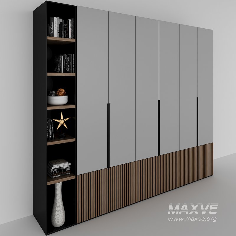 Wardrobe Furniture 015 - Image 2