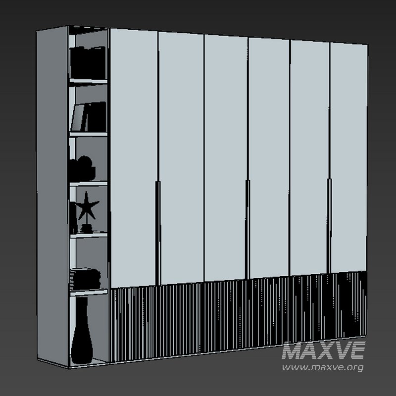 Wardrobe Furniture 015 - Image 5