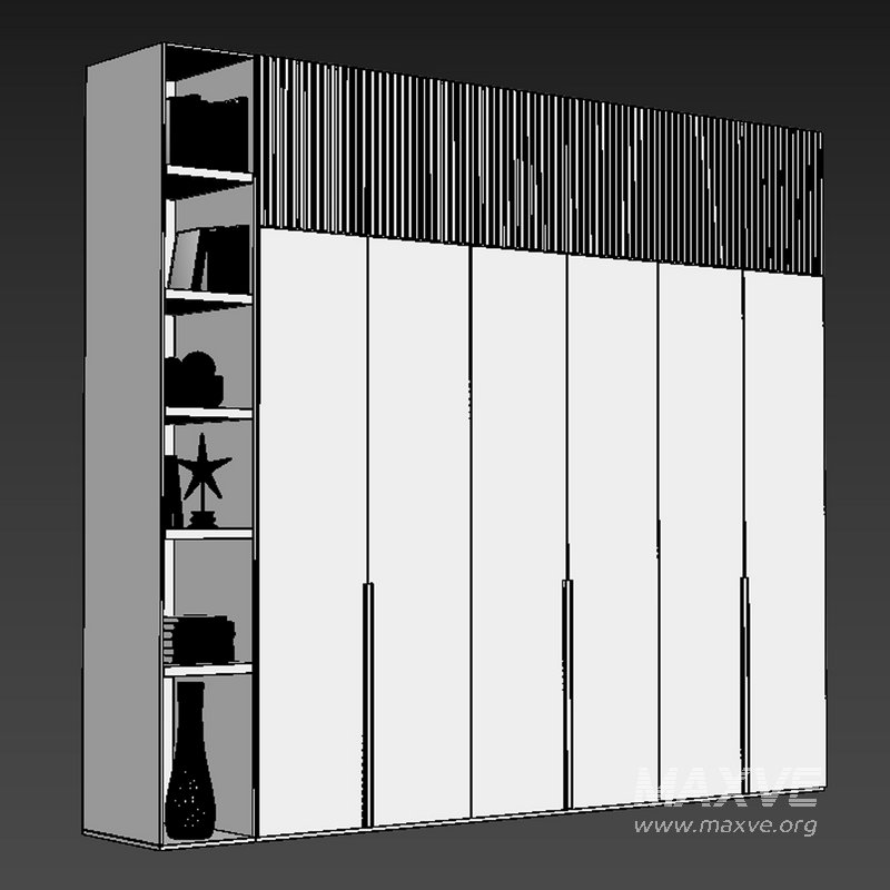 Wardrobe Furniture 016 - Image 5