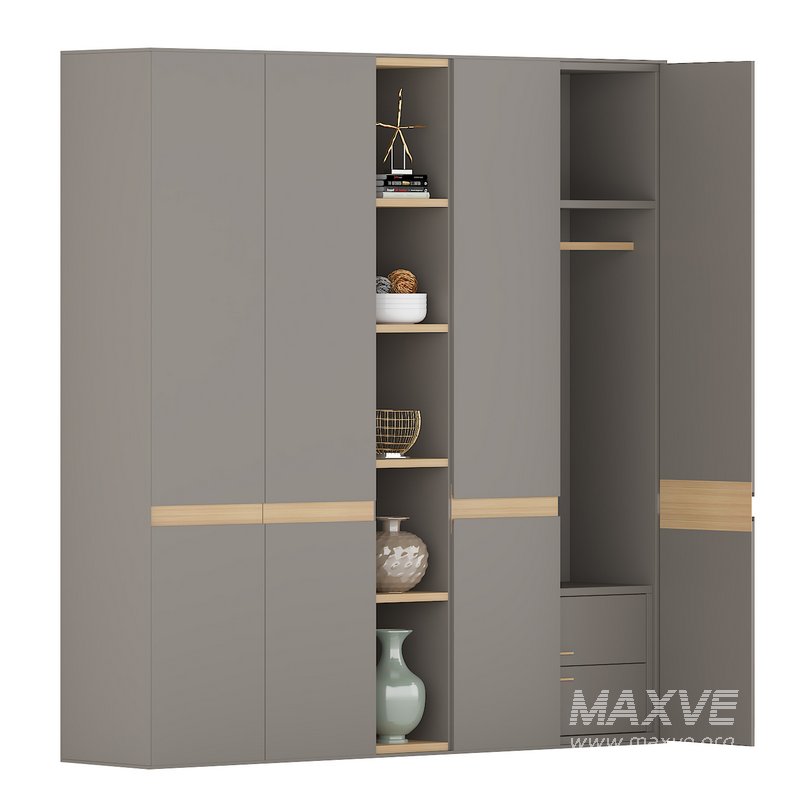 Wardrobe Furniture 017 - Image 3