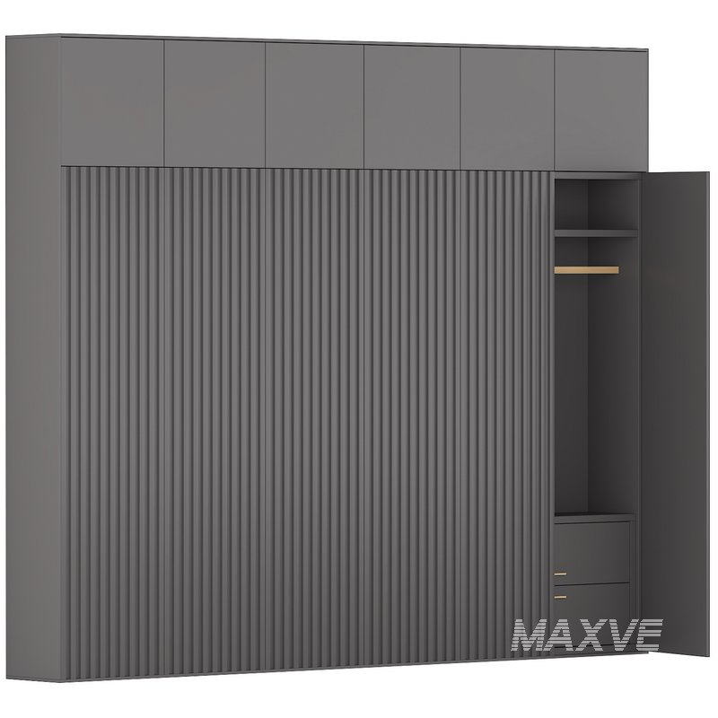Wardrobe Furniture 020 - Image 2