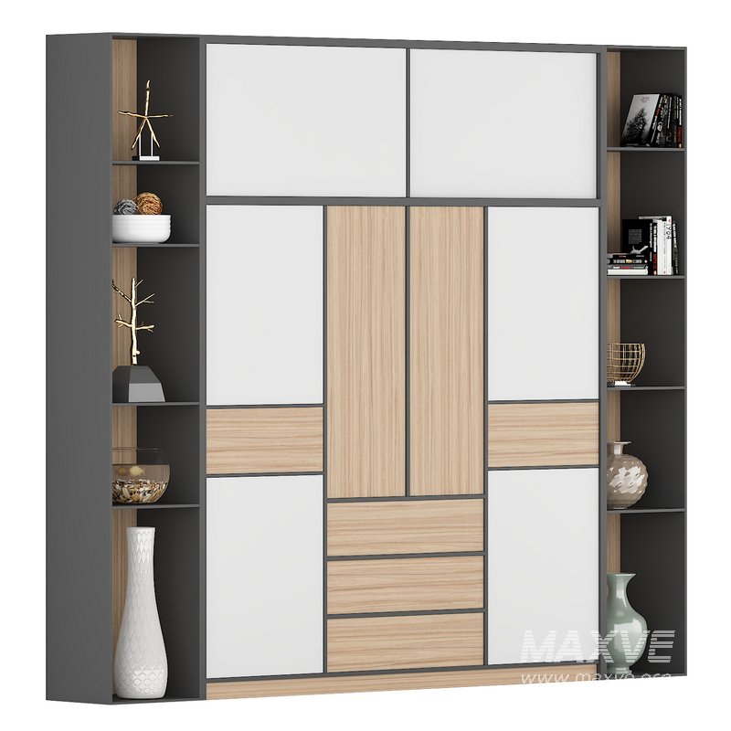 Wardrobe Furniture 021 - Image 3