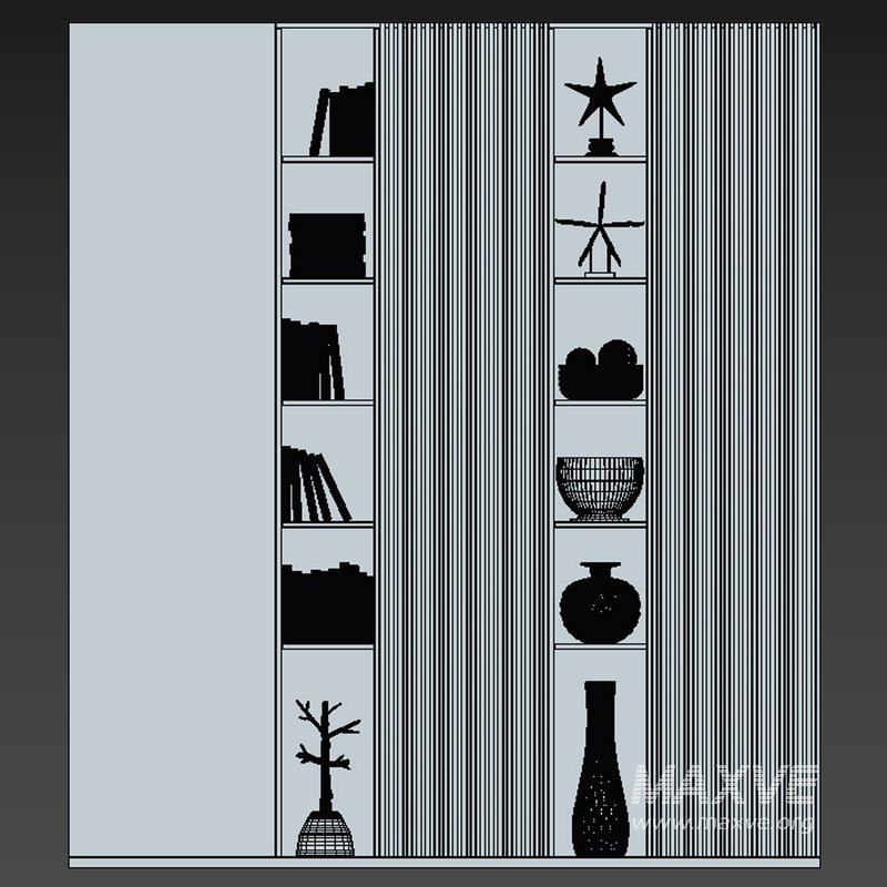 Wardrobe Furniture 022 - Image 3