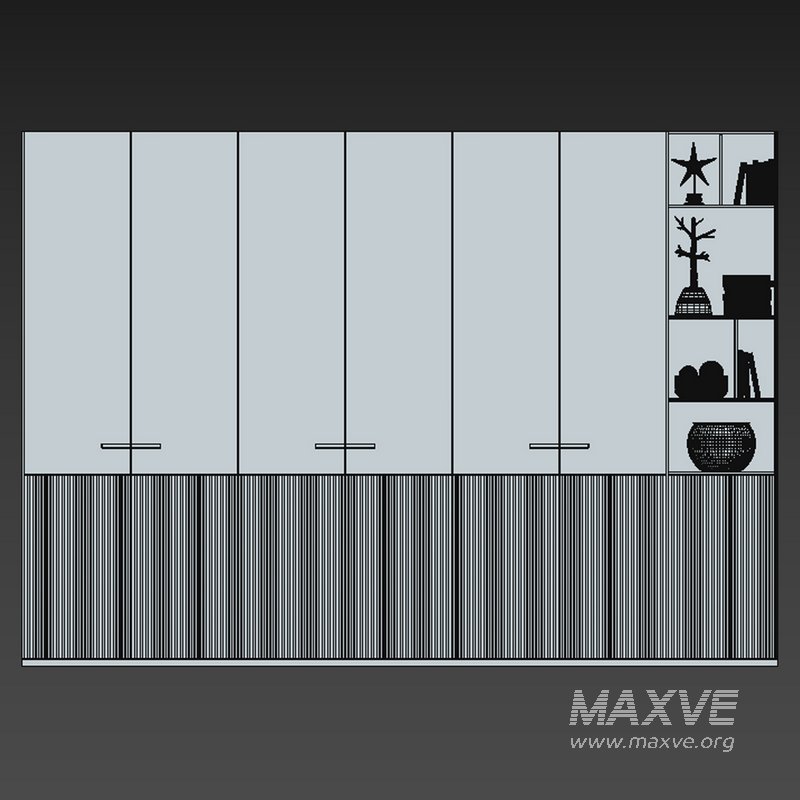 Wardrobe Furniture 024 - Image 4