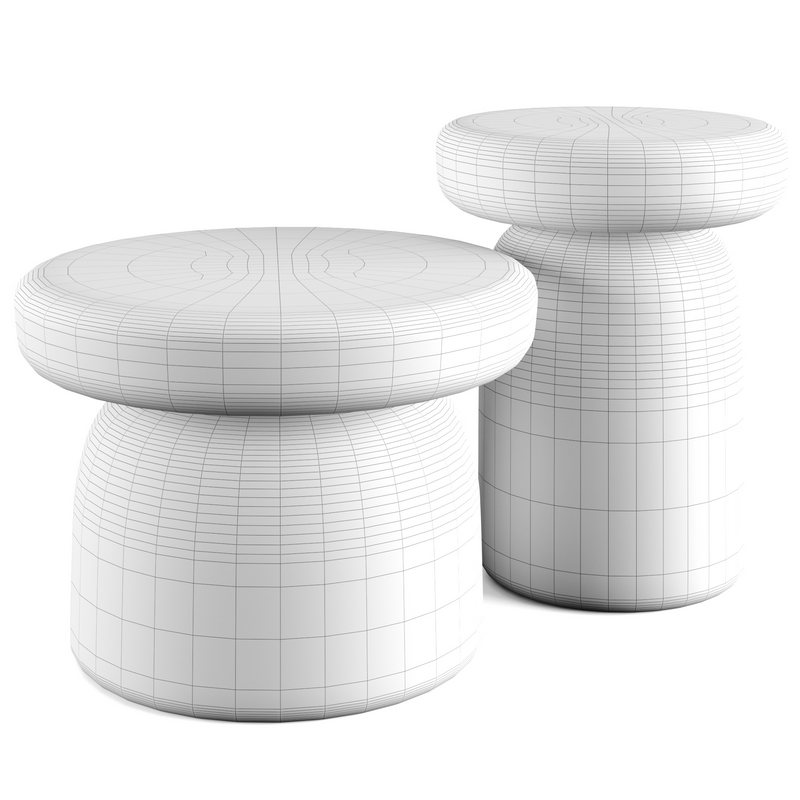 TOTOTO clay coffee table by Miniforms - Image 2