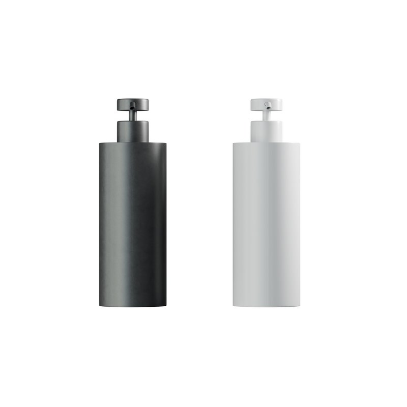 LUXE MATTE BLACK WALL MOUNTED SOAP DISPENSER - Image 5