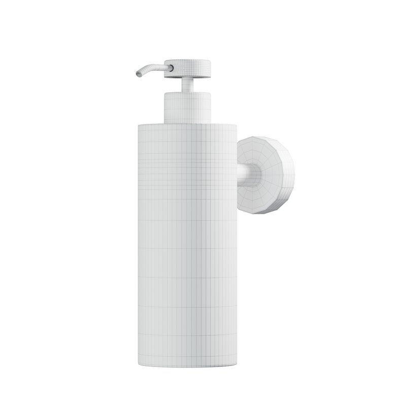 LUXE MATTE BLACK WALL MOUNTED SOAP DISPENSER - Image 6