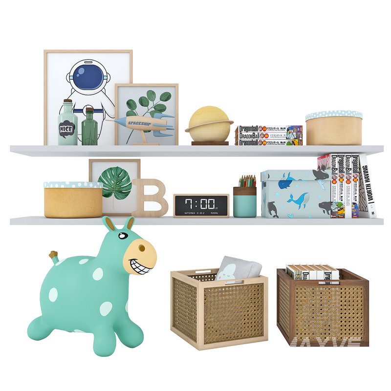 Toys and furniture set - Image 1
