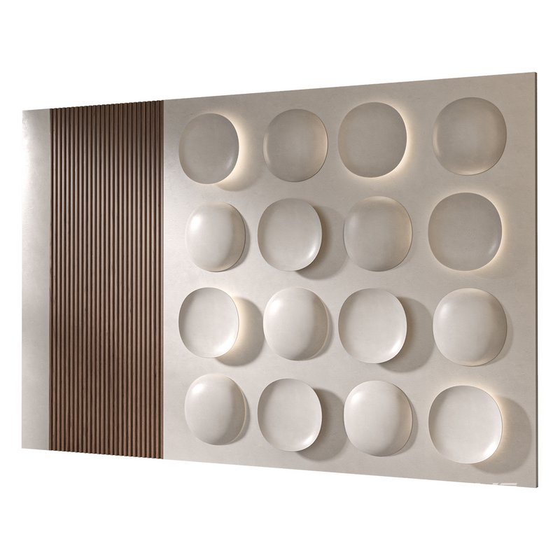 Headboard 3d Wall Panel 08 - Image 2