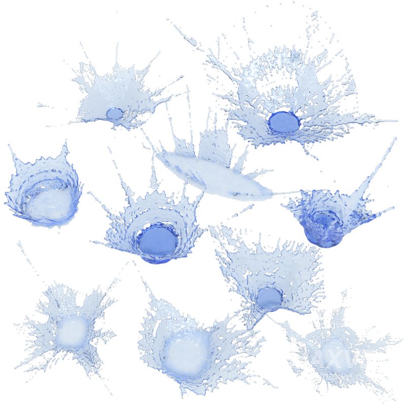 10 water splash - Image 1