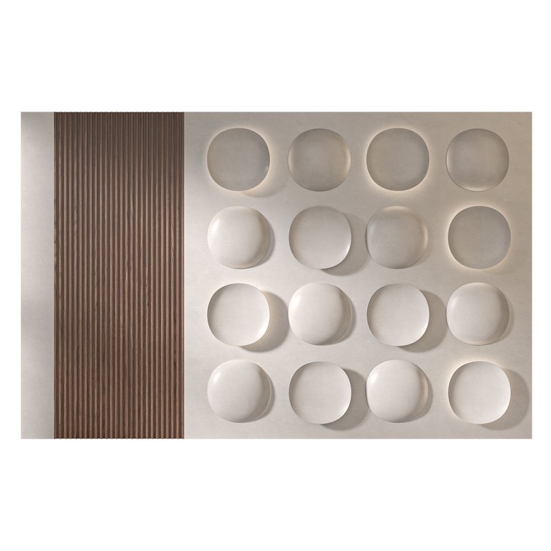 Headboard 3d Wall Panel 08 - Image 1