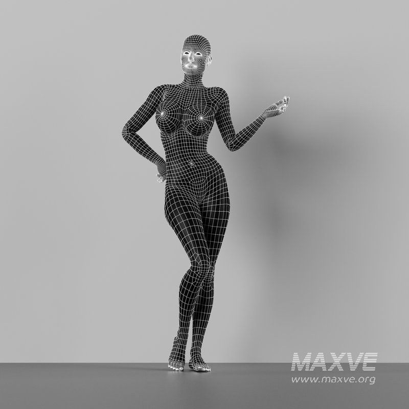 Female standing Pose Mannequin - Image 3