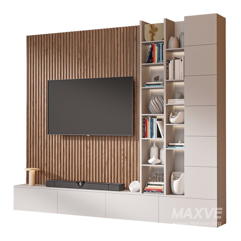TV wall set 02 - Image 2