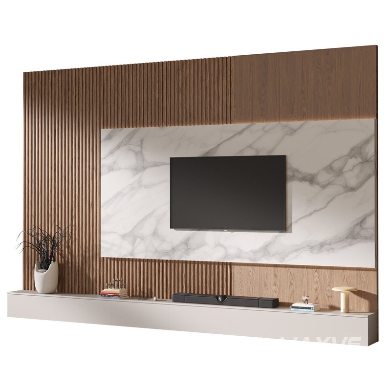 TV wall set 01 - Image 6