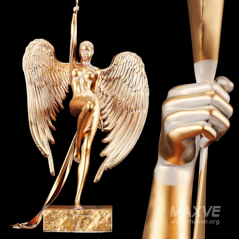 Angel Wing Sculpture - Image 2