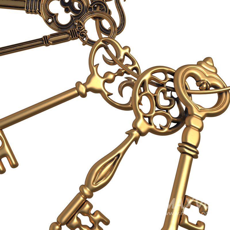 Vintage key ring 03 - Image 3