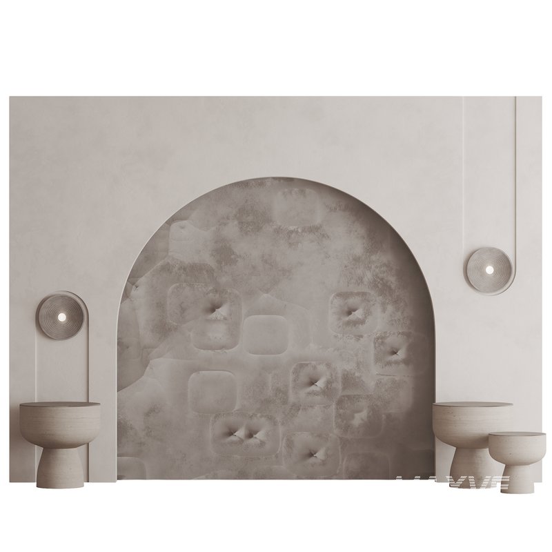 HQ Decorative 3D Panel Ceramic Wall Art 01 - Image 2