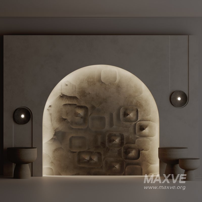 HQ Decorative 3D Panel Ceramic Wall Art 01 - Image 4