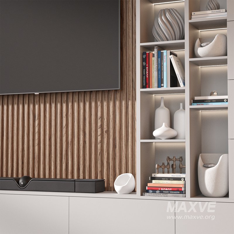 TV wall set 02 - Image 4