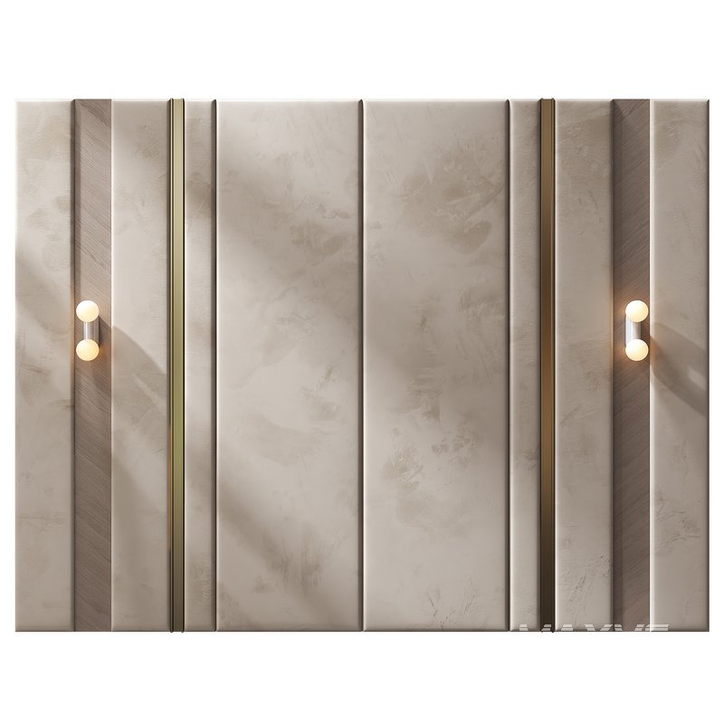Headboard Wall Panel Decor vs Astrolighting - Image 1