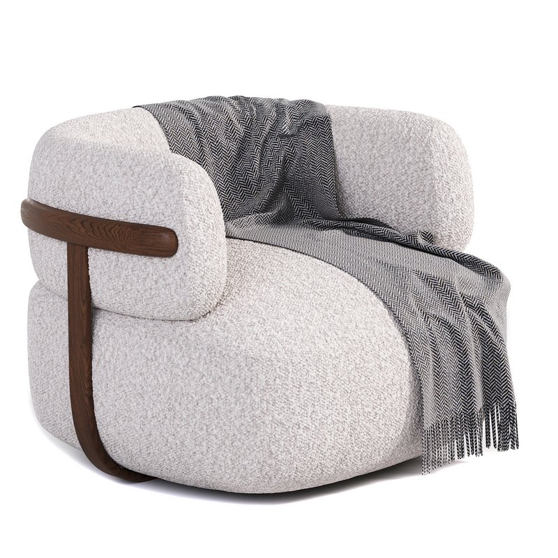 Doss Swivel Chair Altro Snow - Image 1