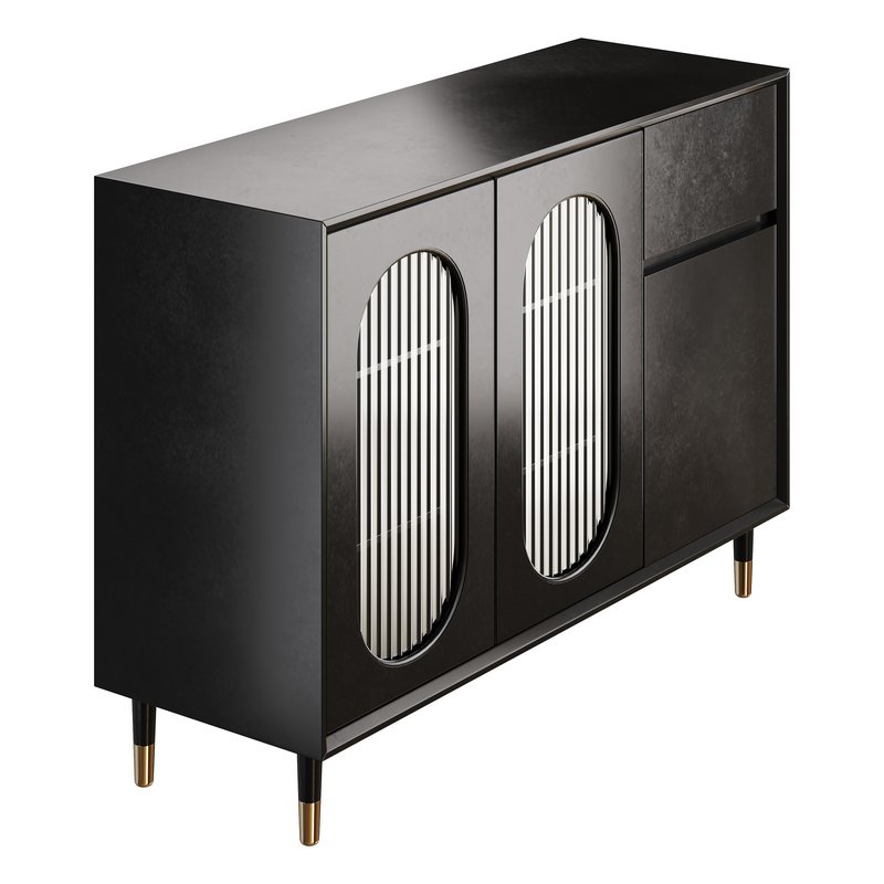 Wood Glam Sideboard Credenza 2 - Image 11