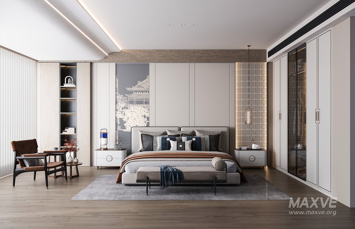 Modern bedroom - Image 1