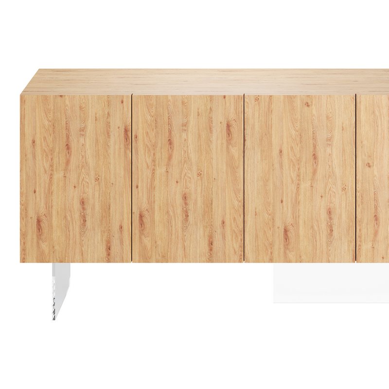 Wood Sideboard - Image 10