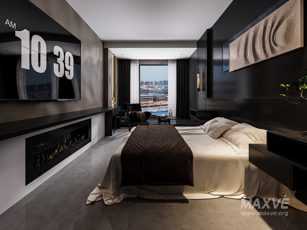 Modern bedroom - Image 2