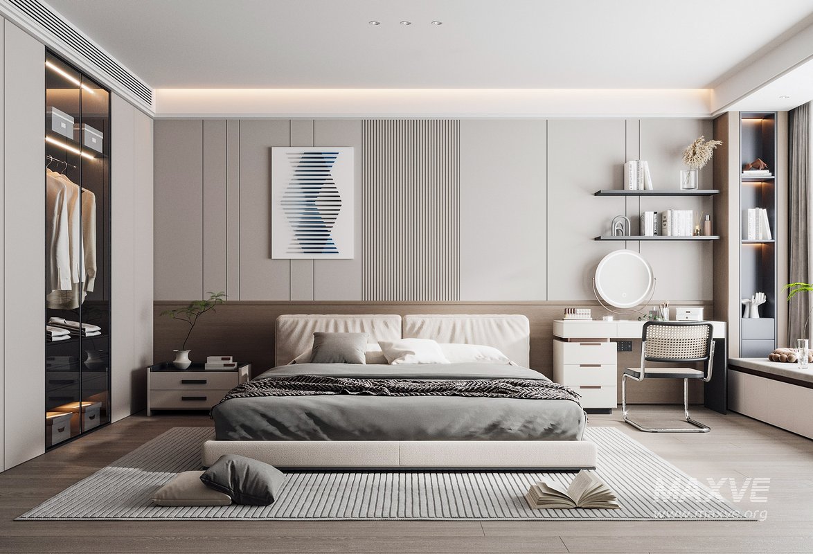 Modern bedroom - Image 1