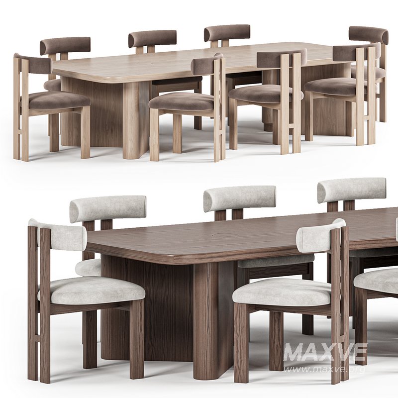 Tabmi Dining Table,Hygiea Chair - Image 3