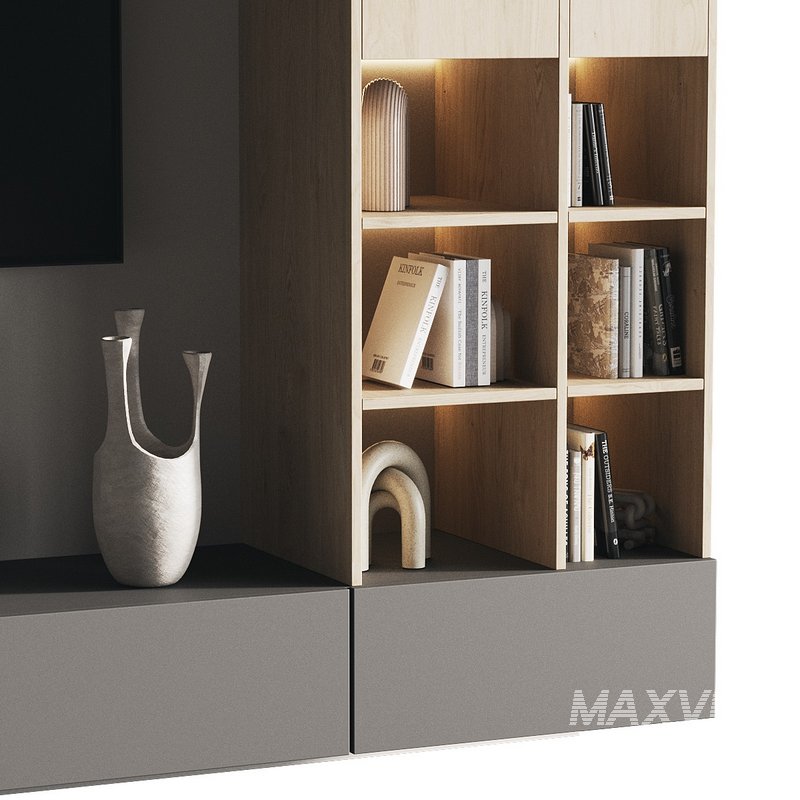 Tv Wall Set 041 - Image 2