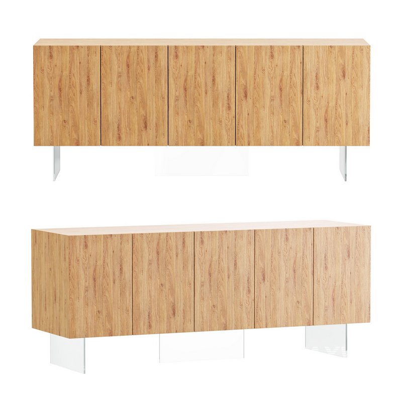 Wood Sideboard - Image 1