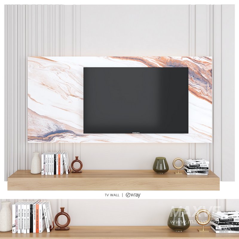TV WALL SET 14 - Image 1