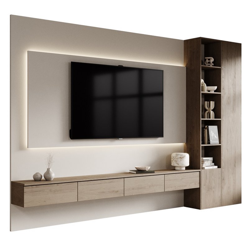 TV wall 63 - Image 1