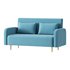 Contemporary Seats 2 Solid Color Sofa - Thumbnail 1
