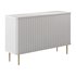 White Bedroom Dresser for Storage in Gold - Thumbnail 13