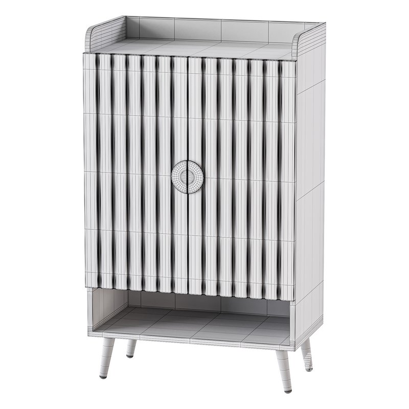 Yellar Nordic Entryway White Shoe Storagel - Image 13