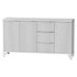 White Sideboard with Tempered Glass - Thumbnail 13