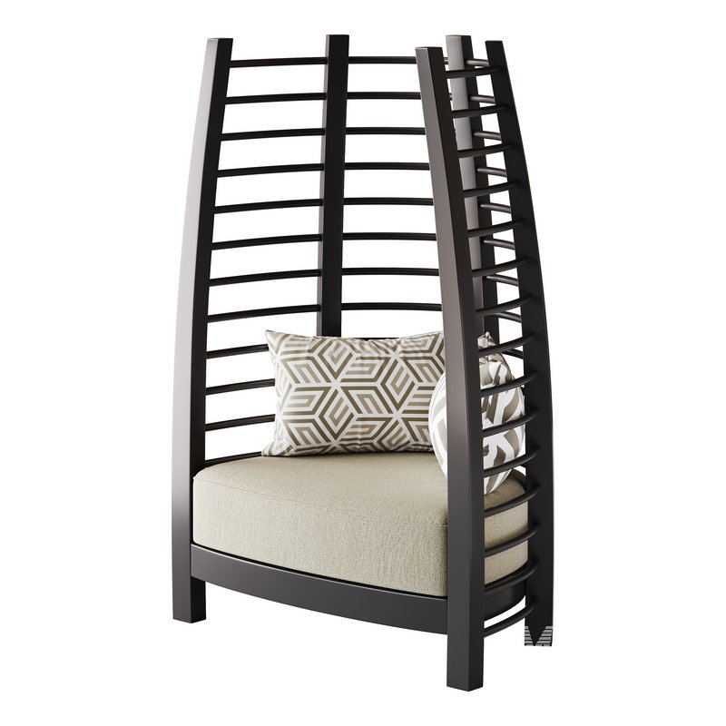 CHOCOLATE ICONIC UPHOLSTERED CHAIR - Image 13